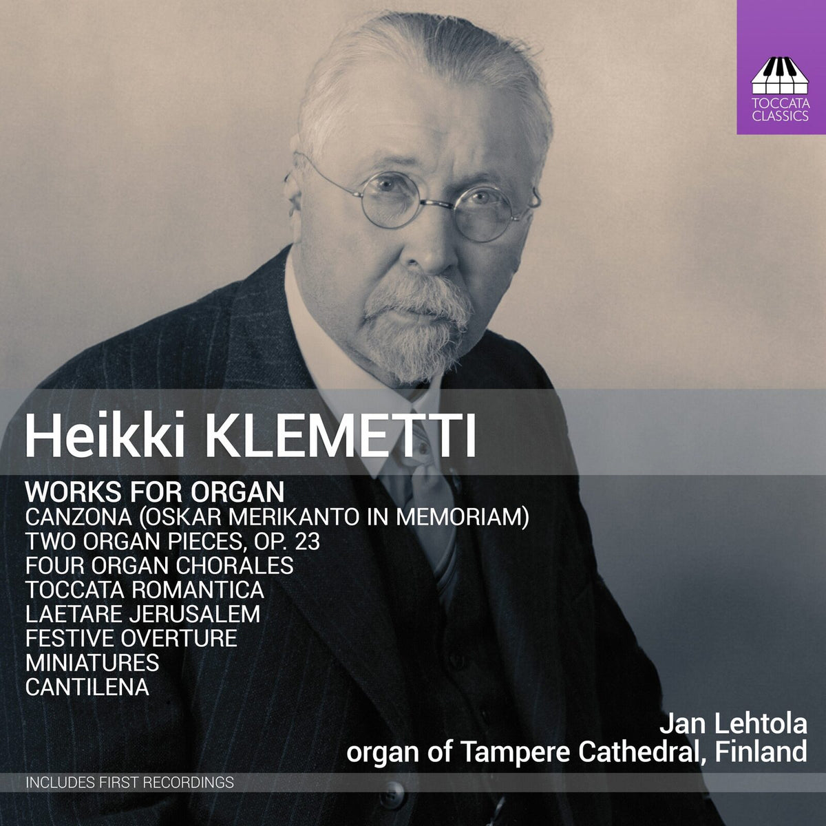 Jan Lehtola - Heikki Klemetti: Works for Organ - TOCC0705
