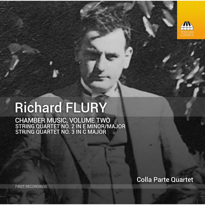Colla Parte Quartet - Richard Flury: Chamber Music, Vol. 2 - TOCC0717