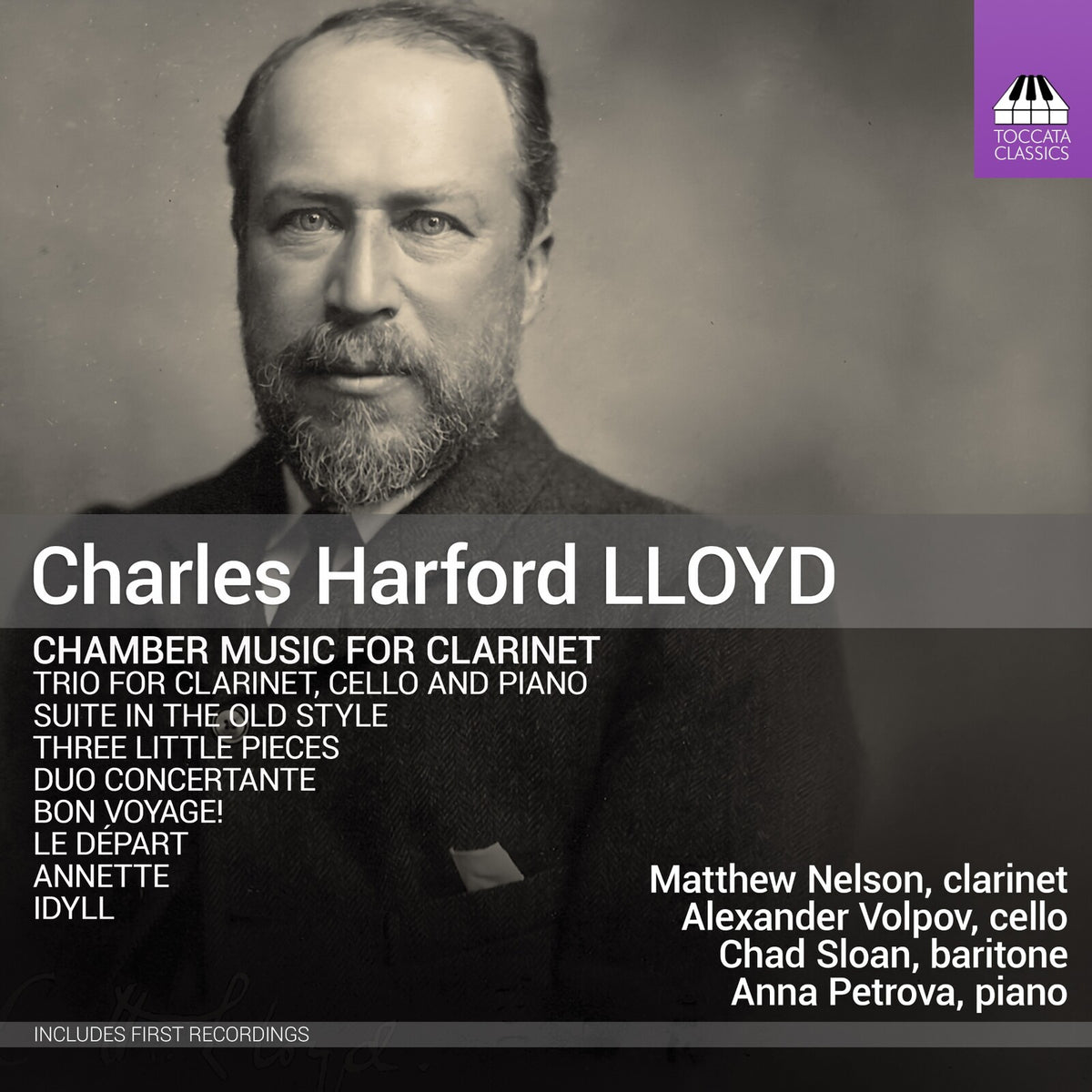 Matthew Nelson; Alexander Volpov; Chad Sloan; Anna Petrova - Charles Harford Lloyd: Chamber Music for Clarinet - TOCC0768