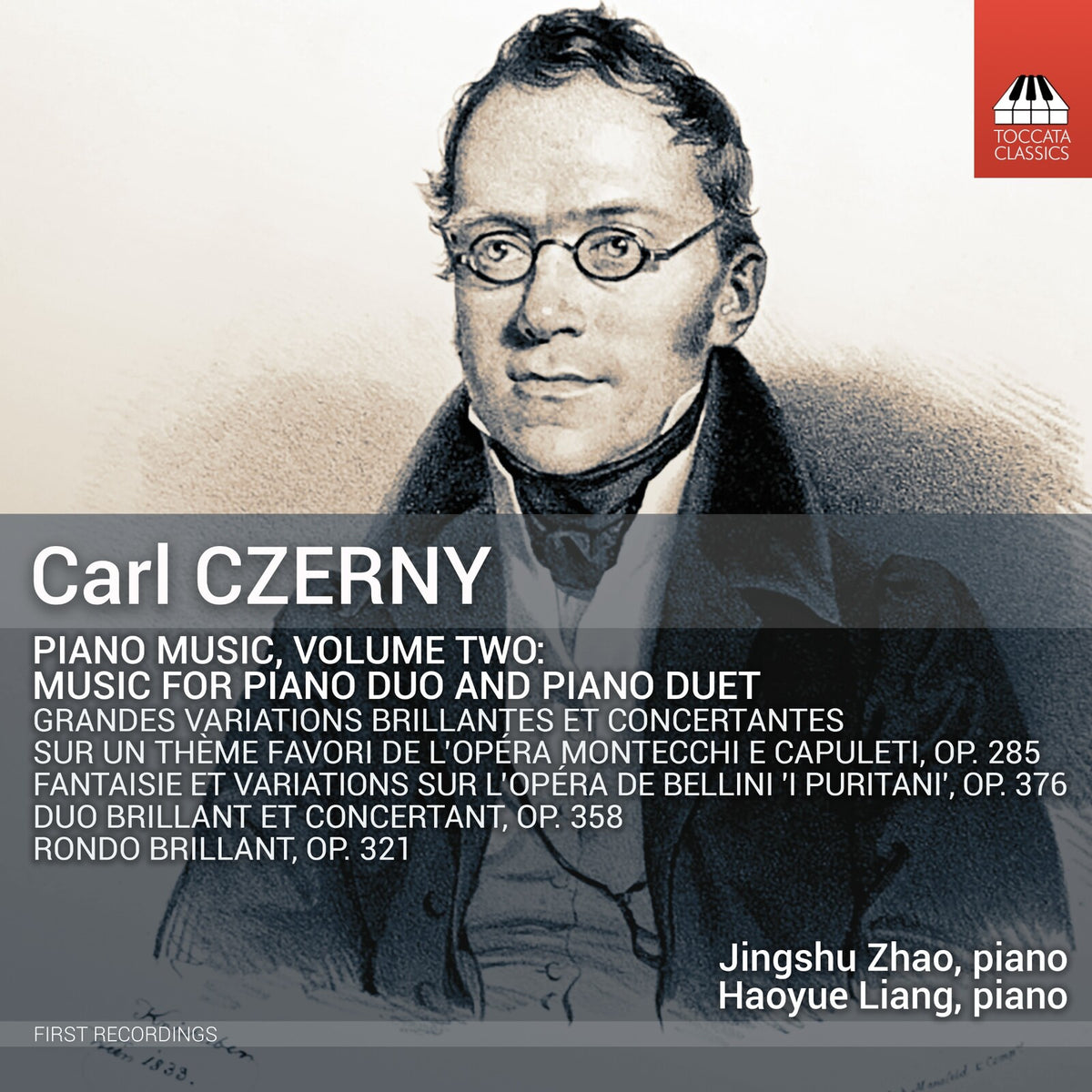Jingshu Zhao; Haoyue Liang - Carl Czerny: Piano Music, Vol. 2 - TOCC0791