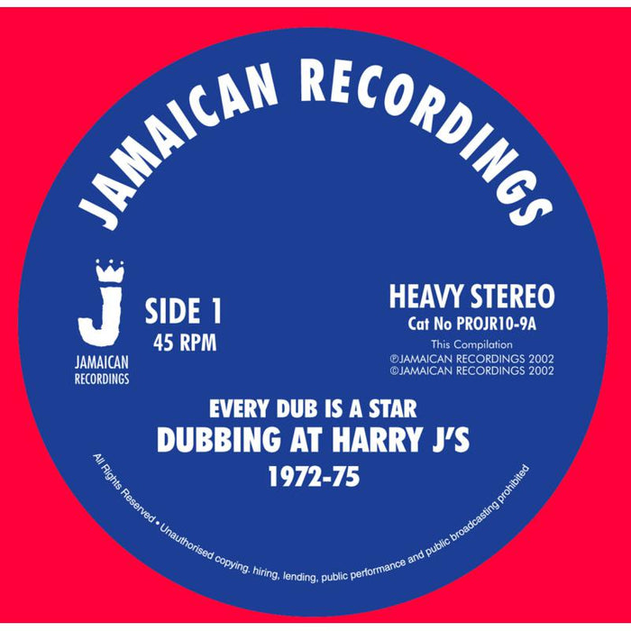 Various Artists - Every Dub Is A Star - Dubbing At Harry J's 1972-75 - PROJR109