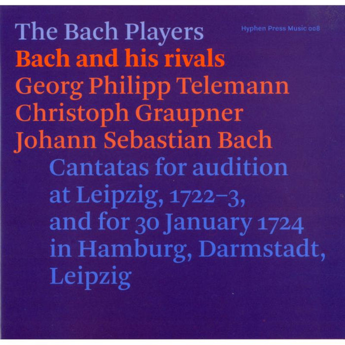 The Bach Players - Telemann: Bach and his rivals - HPM008