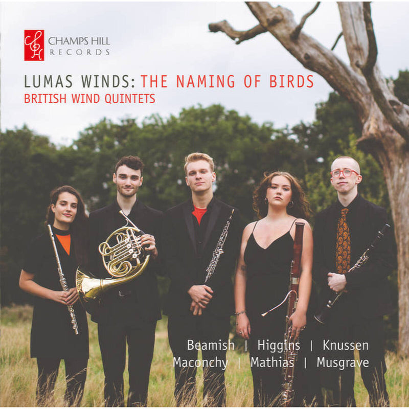 Lumas Winds - Lumas Winds: The Naming of Birds - British Wind Quintets - CHRCD170