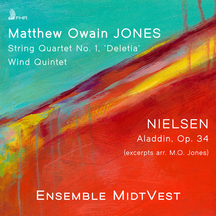 Ensemble MidtVest - Matthew Owain Jones: String Quartet No. 1, Wind Quintet;  Nielsen: Aladdin, Op. 34 (excs. arr. M.O. Jones) - FHR163