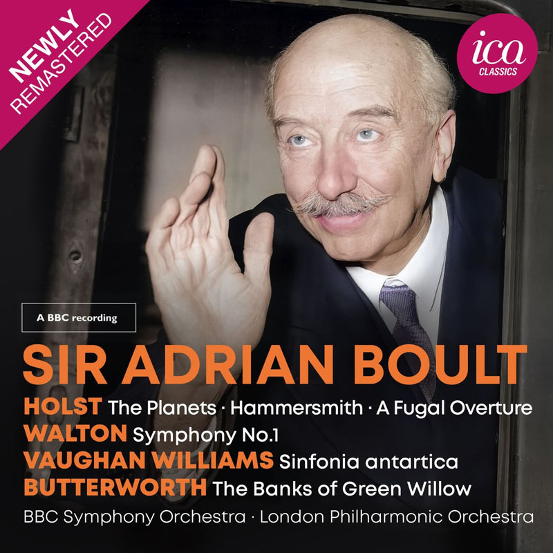 BBC Symphony Orchestra; London Philharmonic Orchestra; Sir Adrian Boult - Holst: The Planets - Works by Vaughan Williams, Walton and Butterworth - ICAC5173