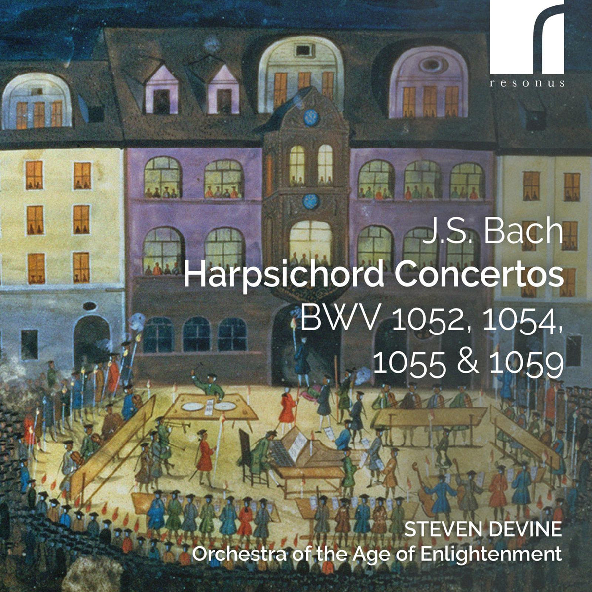steven devine. orchestra of the age of enlightenment - j.s. bach: harpsichord concertos, bwv 1052, 1054, 1055 & 1059 - RES10318