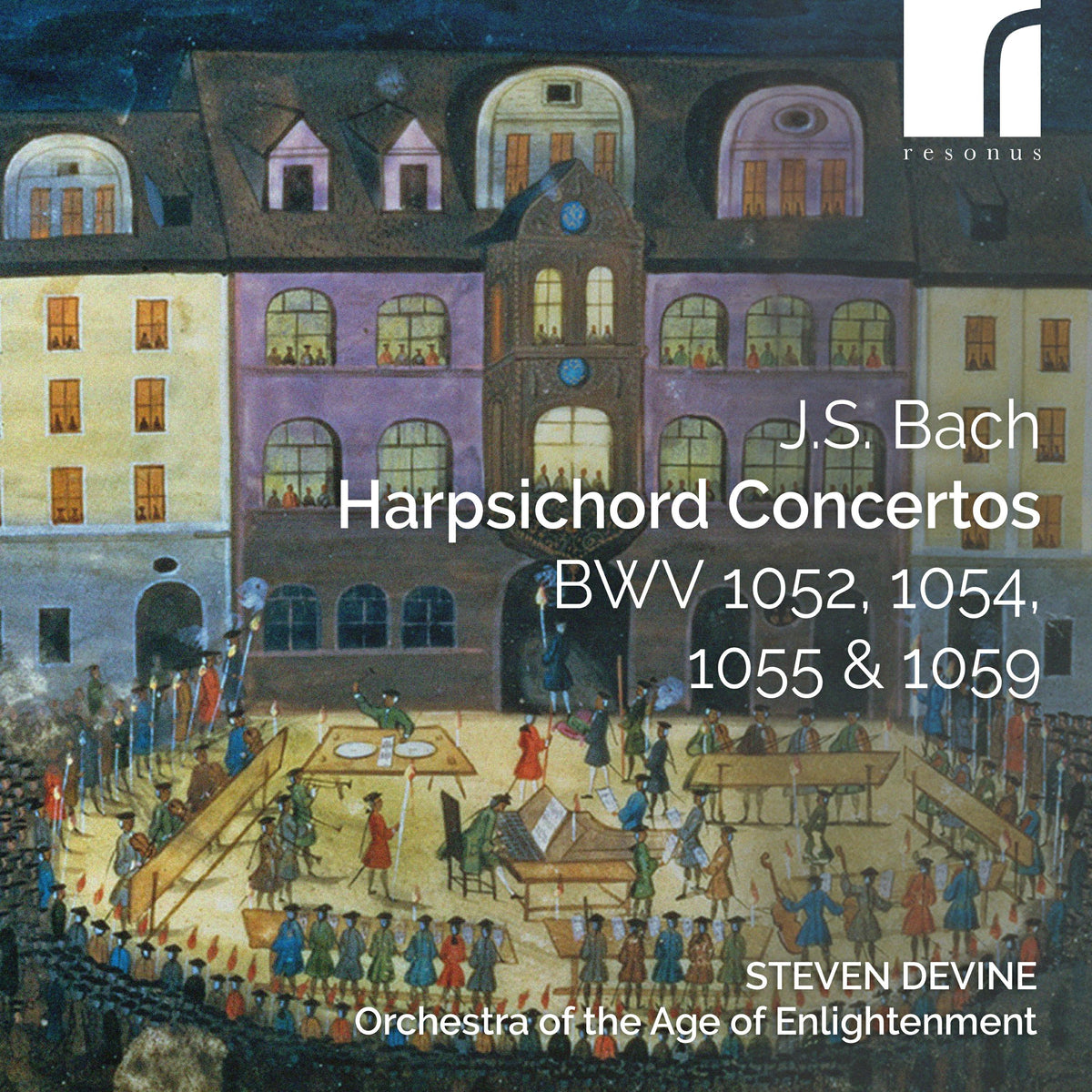 steven devine. orchestra of the age of enlightenment - j.s. bach: harpsichord concertos, bwv 1052, 1054, 1055 & 1059 - RES10318