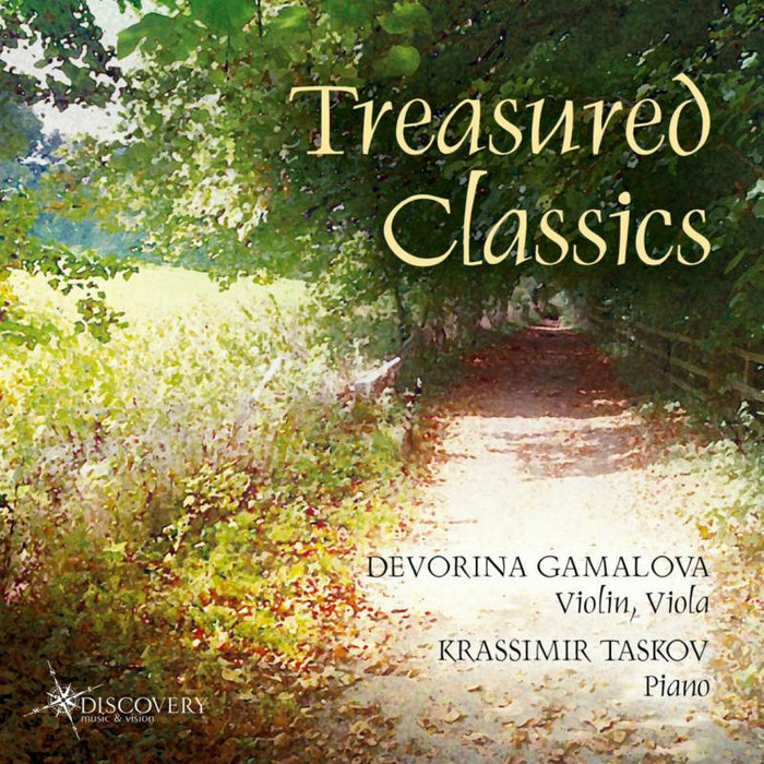Gamalova/Taskov - Treasured Classics for Violin, Viola & Piano - DMV114