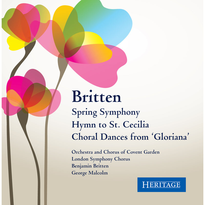 VARIOUS - BRITTEN - SPRING SYMPHONY - HTGCD243