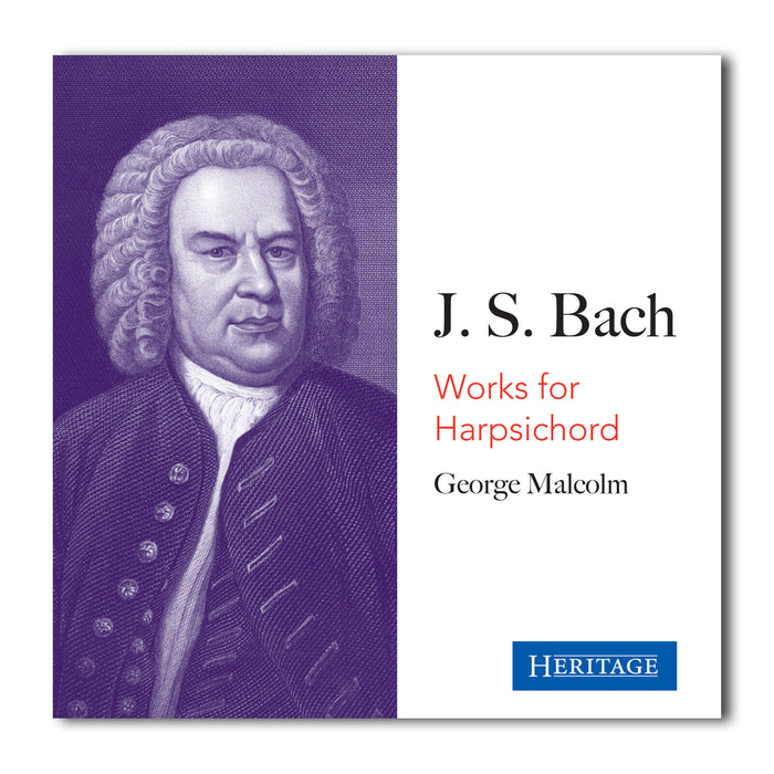 GEORGE MALCOLM - GEORGE MALCOLM PLAYS BACH - HTGCD247