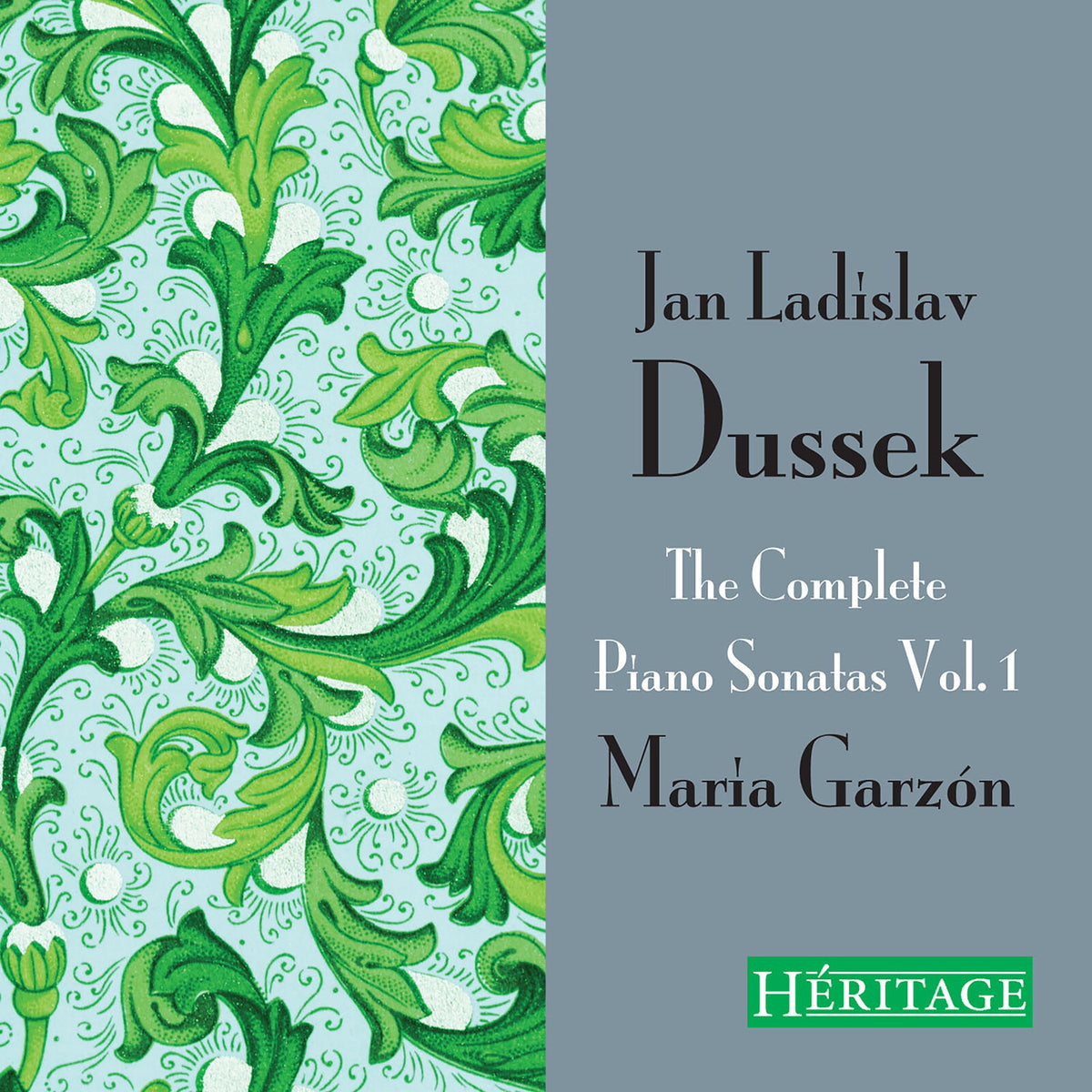 MARIA GARZON - DUSSEK - PIANO SONATAS 1 - HTGCD300