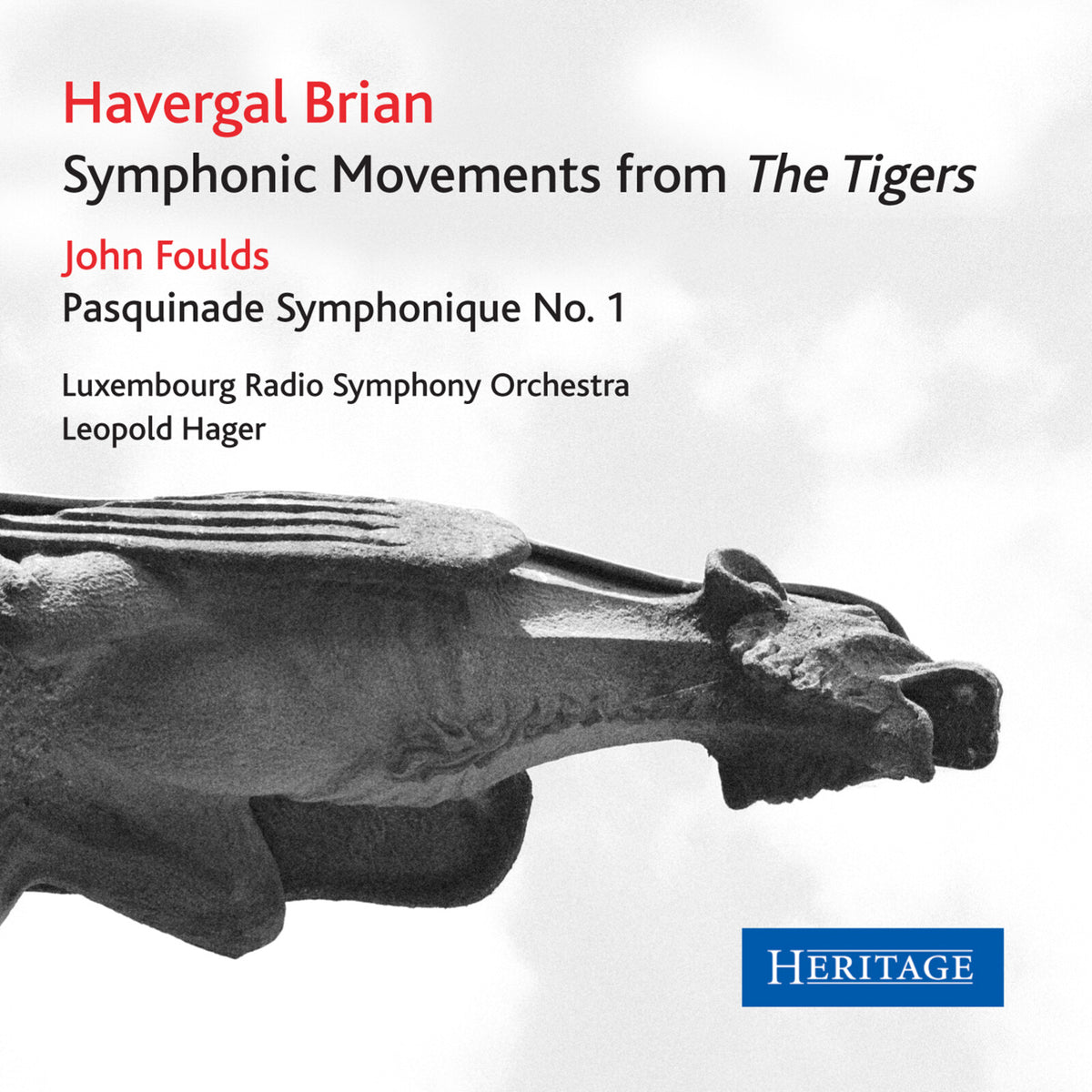 LUXEMBOURG RSO/HAGER - BRIAN - SYMPHONIC DANCES - HTGCD270