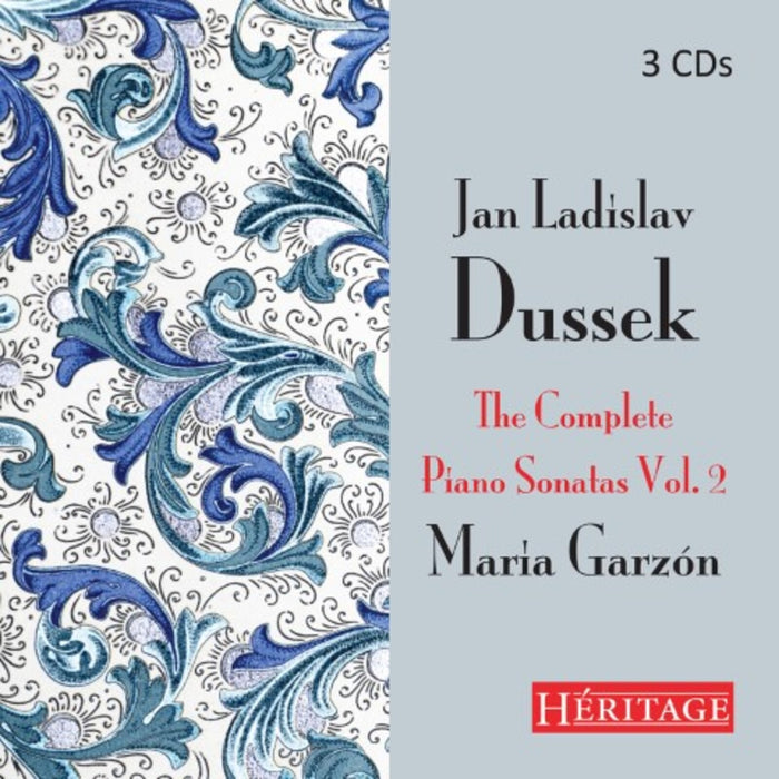 MARIA GARZON - DUSSEK - PIANO SONATAS 2 - HTGCD301