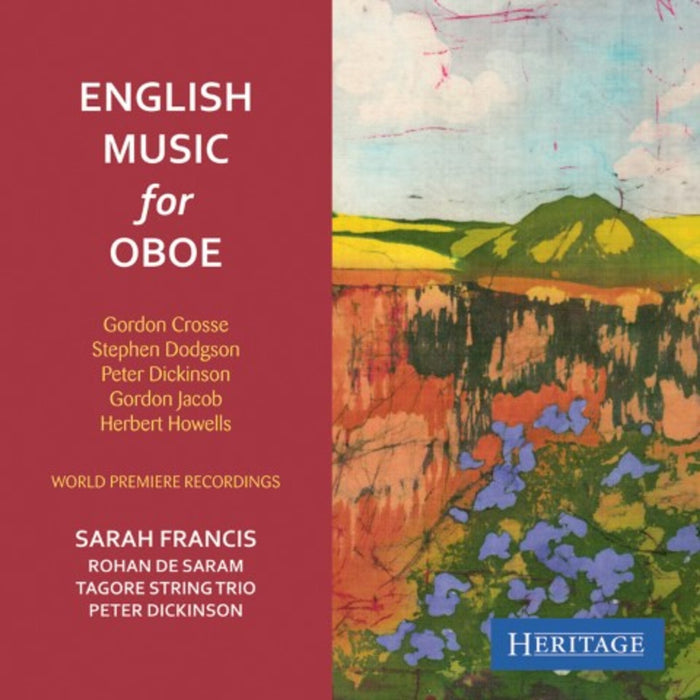 SARAH FRANCIS - ENGLISH MUSIC FOR OBOE - HTGCD275