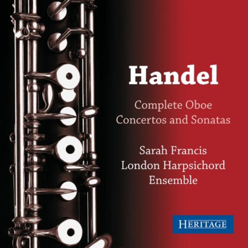 SARAH FRANCIS - HANDEL - OBOE CONCERTOS - HTGCD278