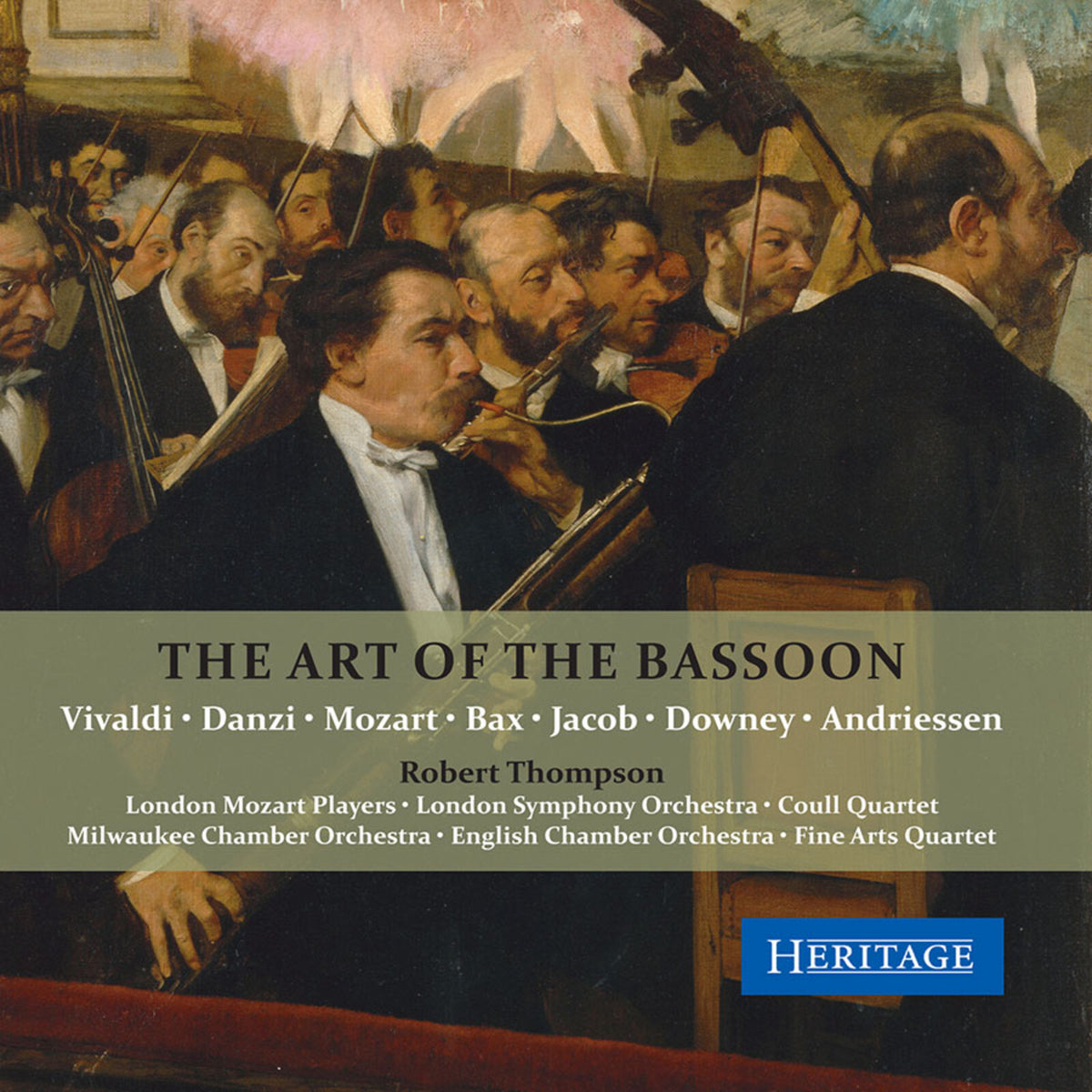 ROBERT THOMPSON - THE ART OF THE BASSOON - HTGCD402