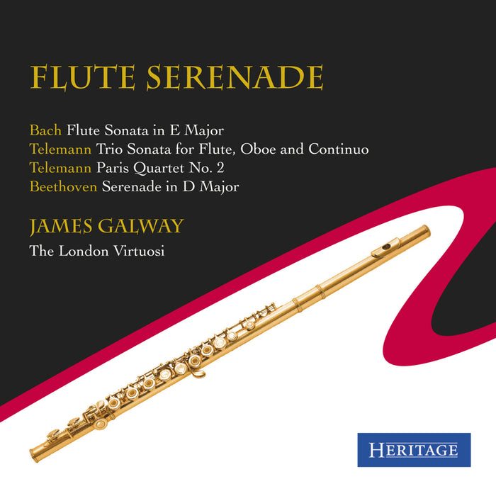 JAMES GALWAY - FLUTE SERENADE - HTGCD296