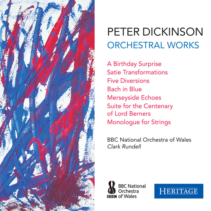 BBC NOW - DICKINSON - ORCHESTRAL WORKS - HTGCD211