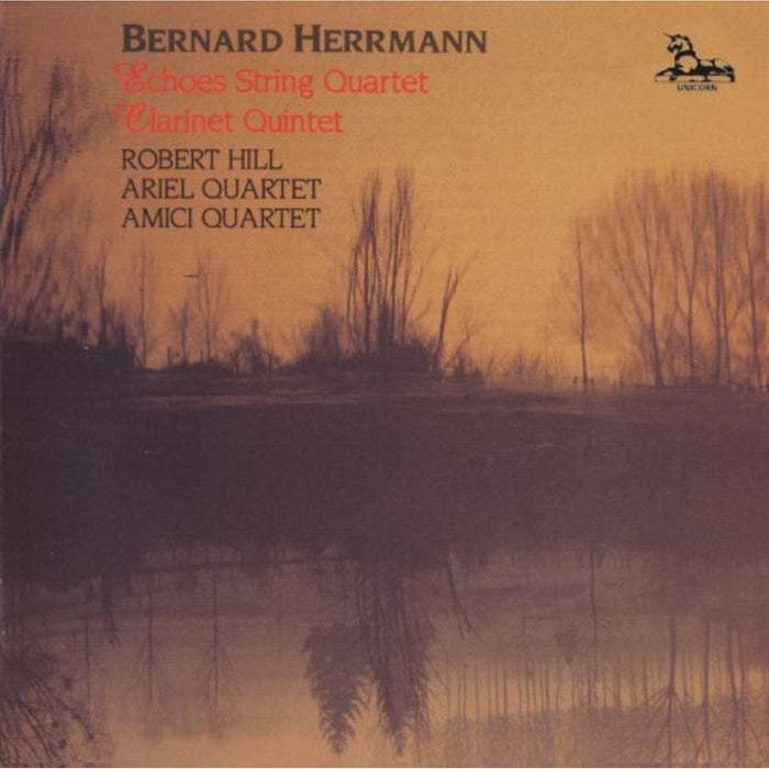 ARIEL AND AMICI QUARTETS - HERRMANN - CLARINET QUINTET - UKCD2069