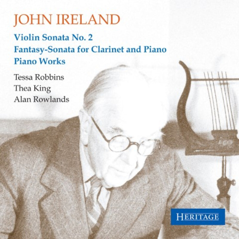 ROBBINS/KING/ROWLANDS - IRELAND - VIOLIN SONATA NO. 2 - HTGCD197