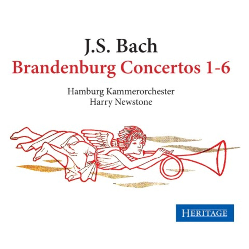 NEWSTONE/HAMBURG CO - BACH - BRANDENBURG CONCERTOS - HTGCD195-6