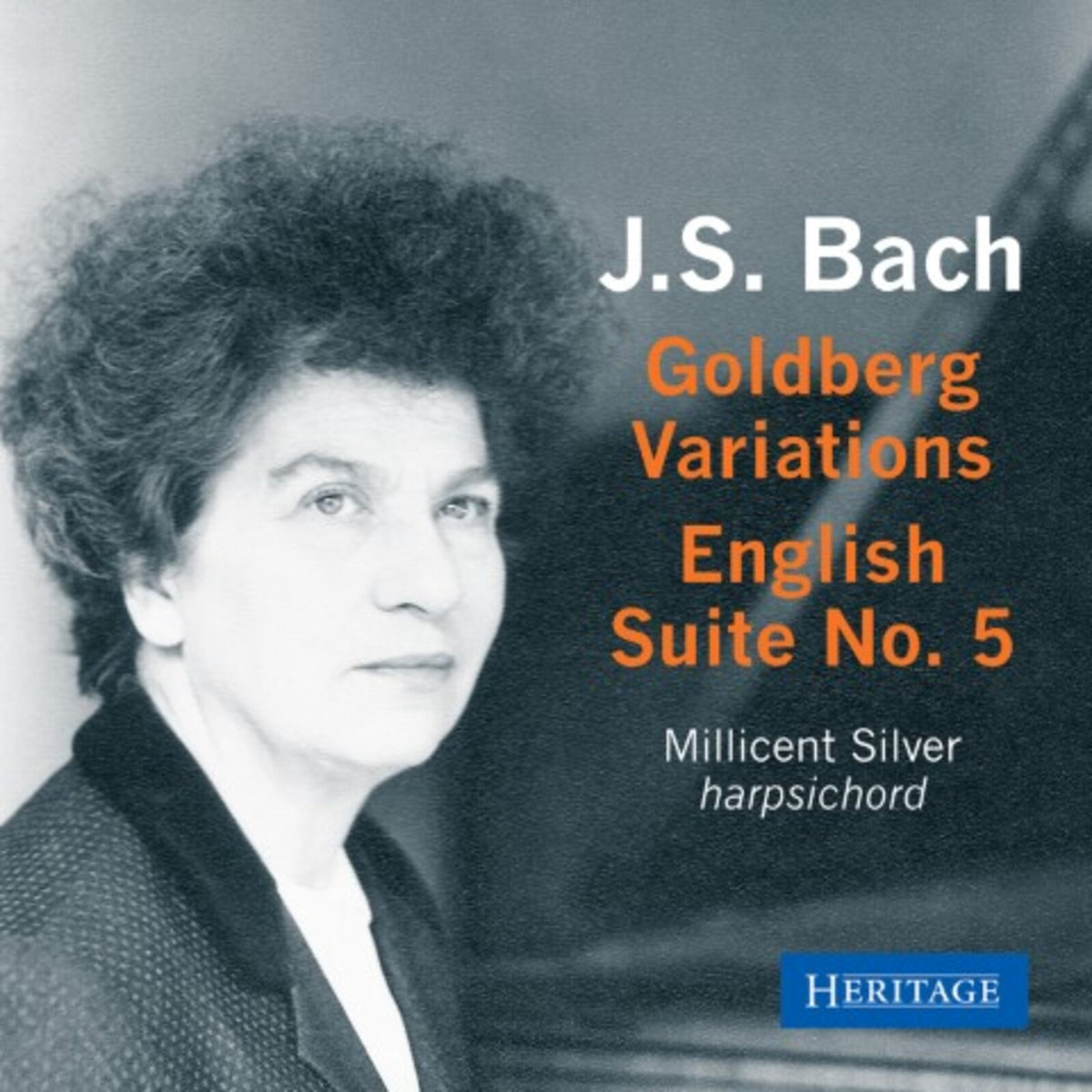 MILLICENT SILVER - BACH - GOLDBERG VARIATIONS - HTGCD194