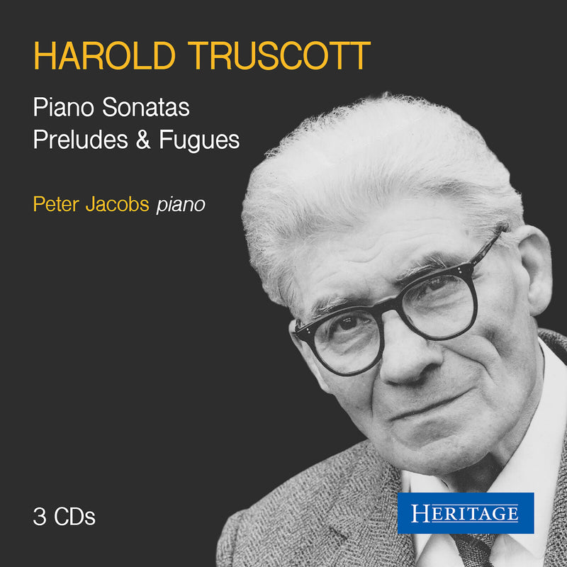 PETER JACOBS - TRUSCOTT - PIANO SONATAS - HTGCD304