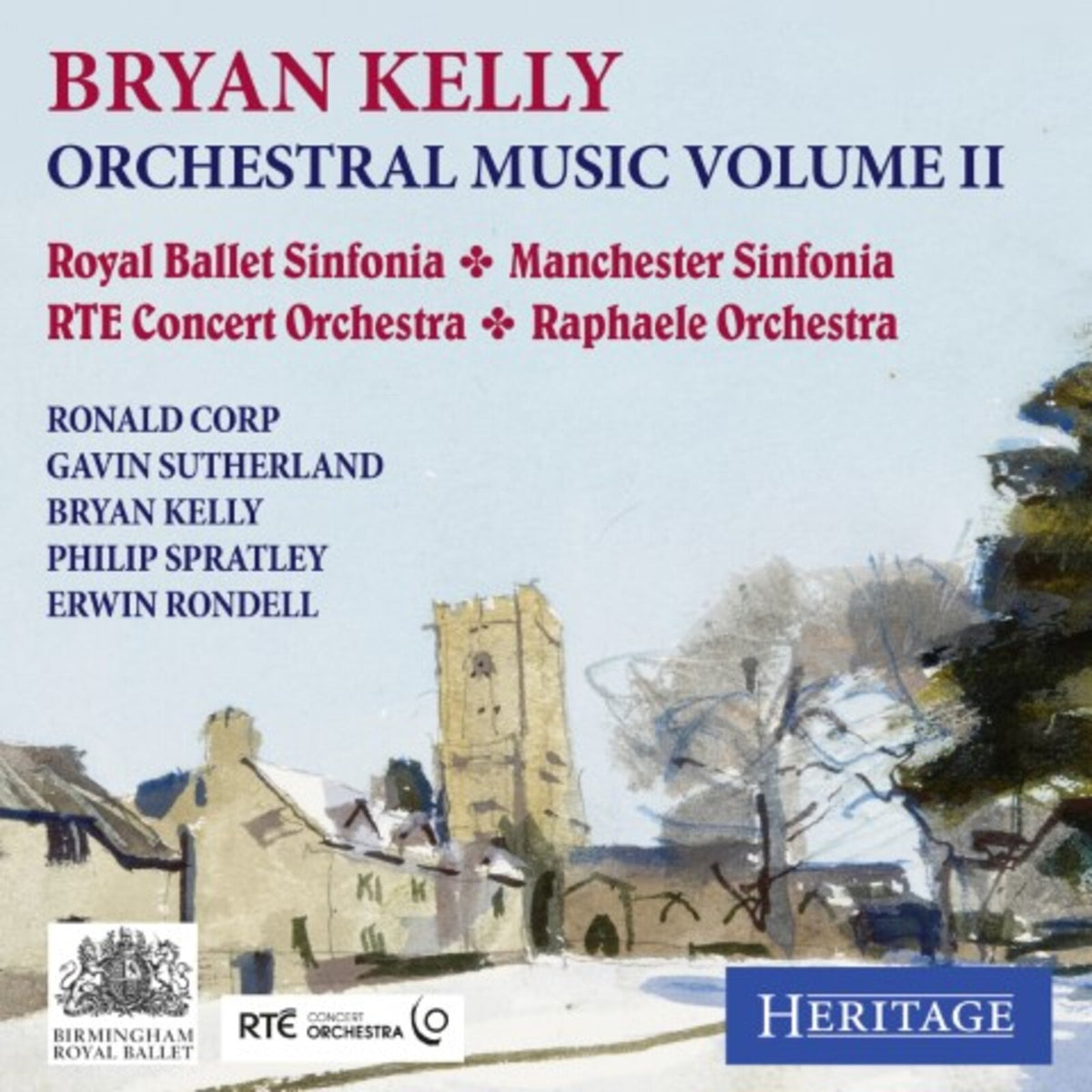 VARIOUS - KELLY - ORCHESTRAL MUSIC 2 - HTGCD180