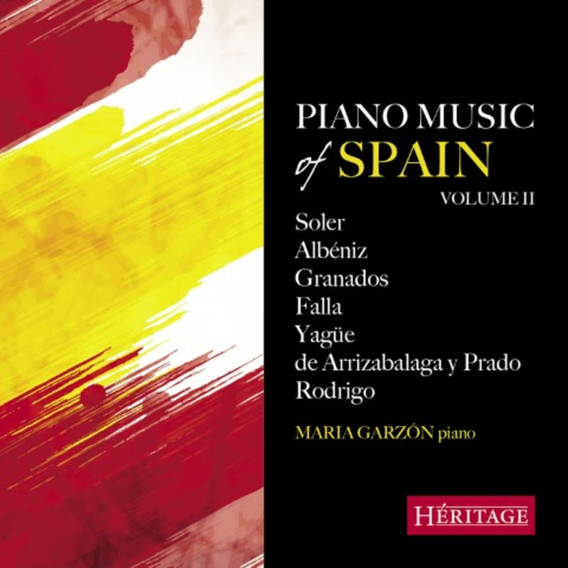 MARIA GARZON - SPANISH PIANO MUSIC VOL. 2 - HTGCD177