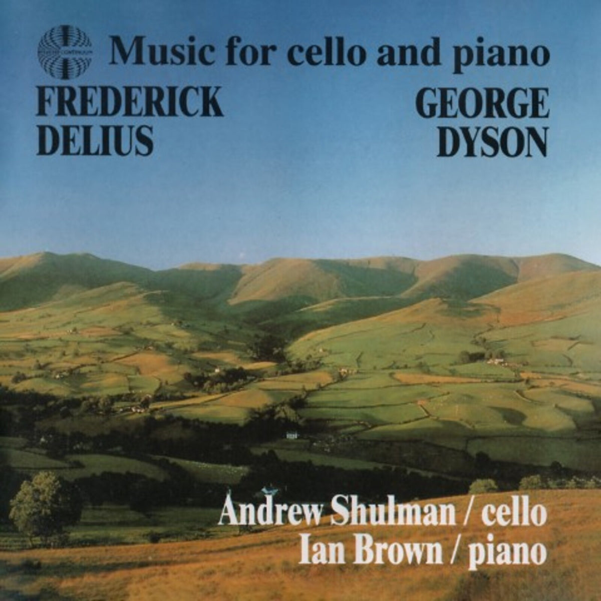 SHULMAN/BROWN - DYSON/DELIUS - CELLO WORKS - CCD1025