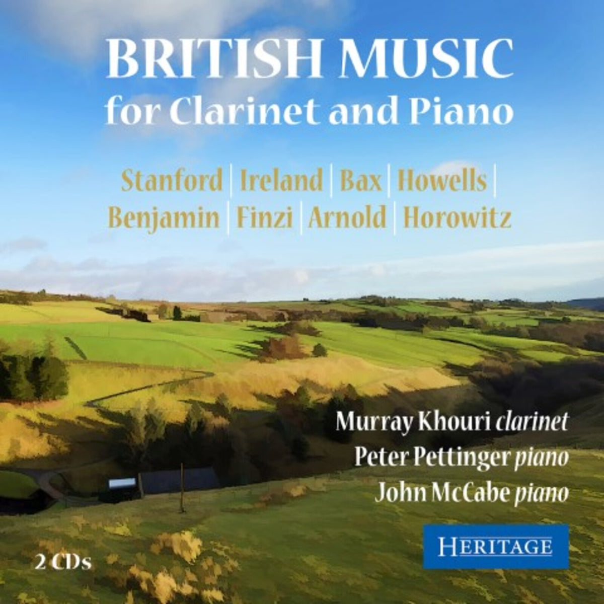 KHOURI/PETTINGER/MCCABE - BRITISH MUSIC FOR CLARINET - HTGCD149-50