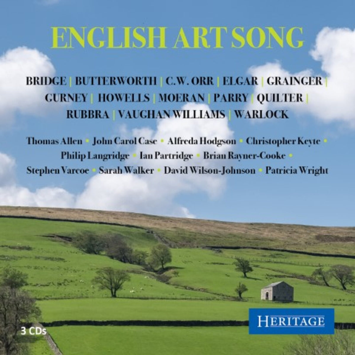 VARIOUS ARTISTS - ENGLISH ART SONG - HTGCD306