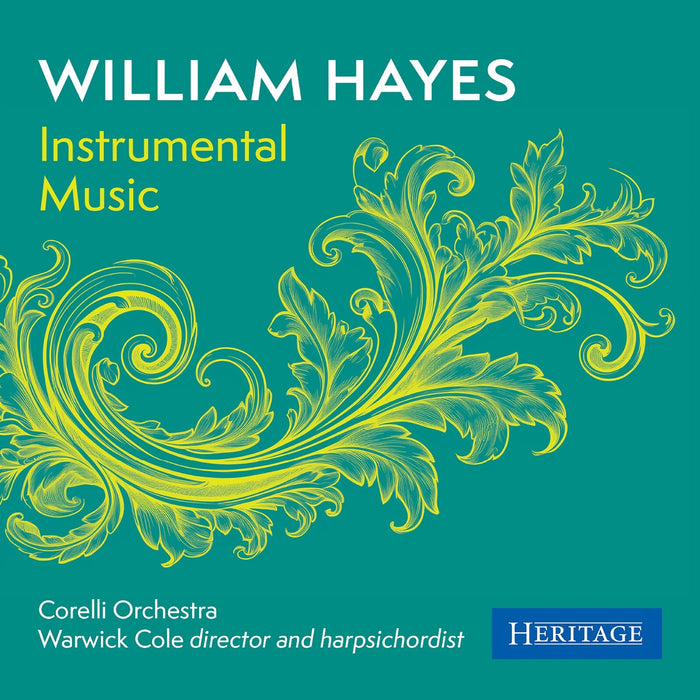 The Corelli Orchestra; Warwick Cole - William Hayes: Instrumental Music - HTGCD134