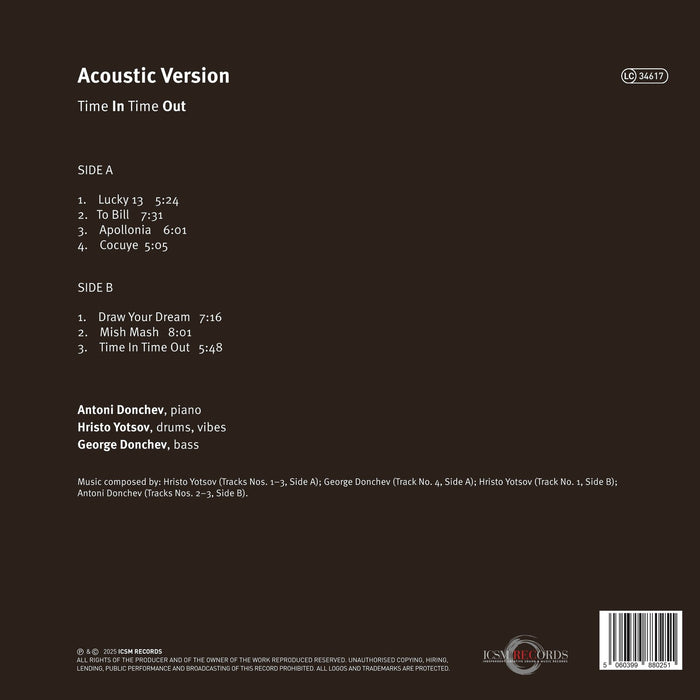 Acoustic Version - Time In Time Out - DL0106