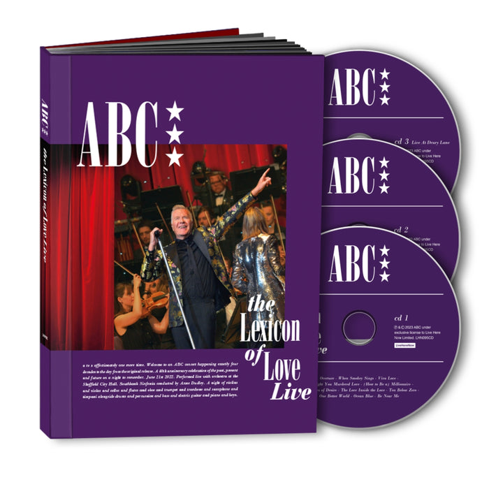 ABC - The Lexicon of Love Live - 40th Anniversary Live at Sheffield City Hall - LHN095BK