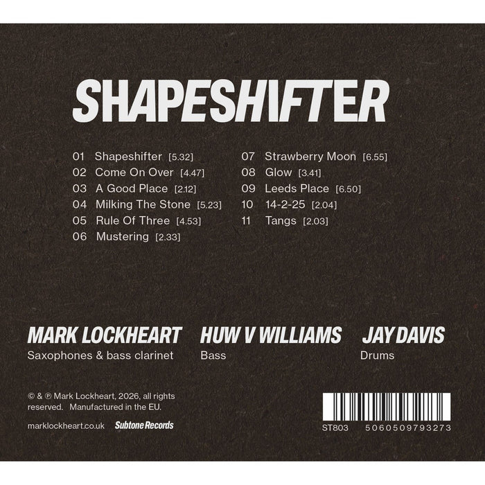 Mark Lockheart - Shapeshifter - ST803