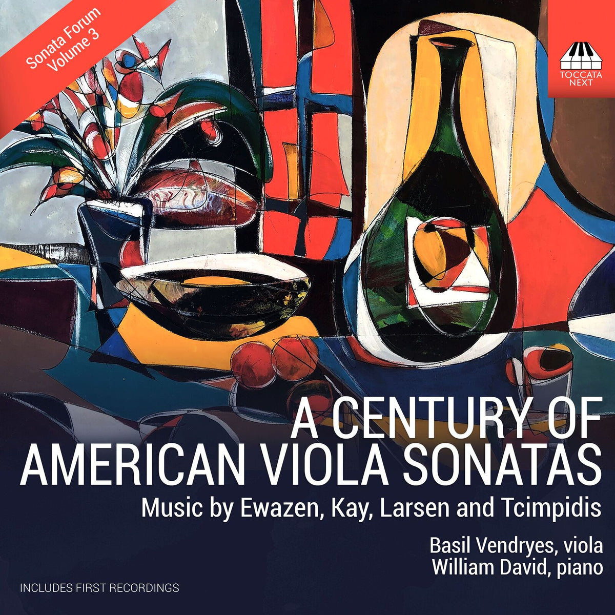 Basil C. Vendryes; William David - Sonata Forum No. 3: A Century of American Viola Sonata - TOCN0026