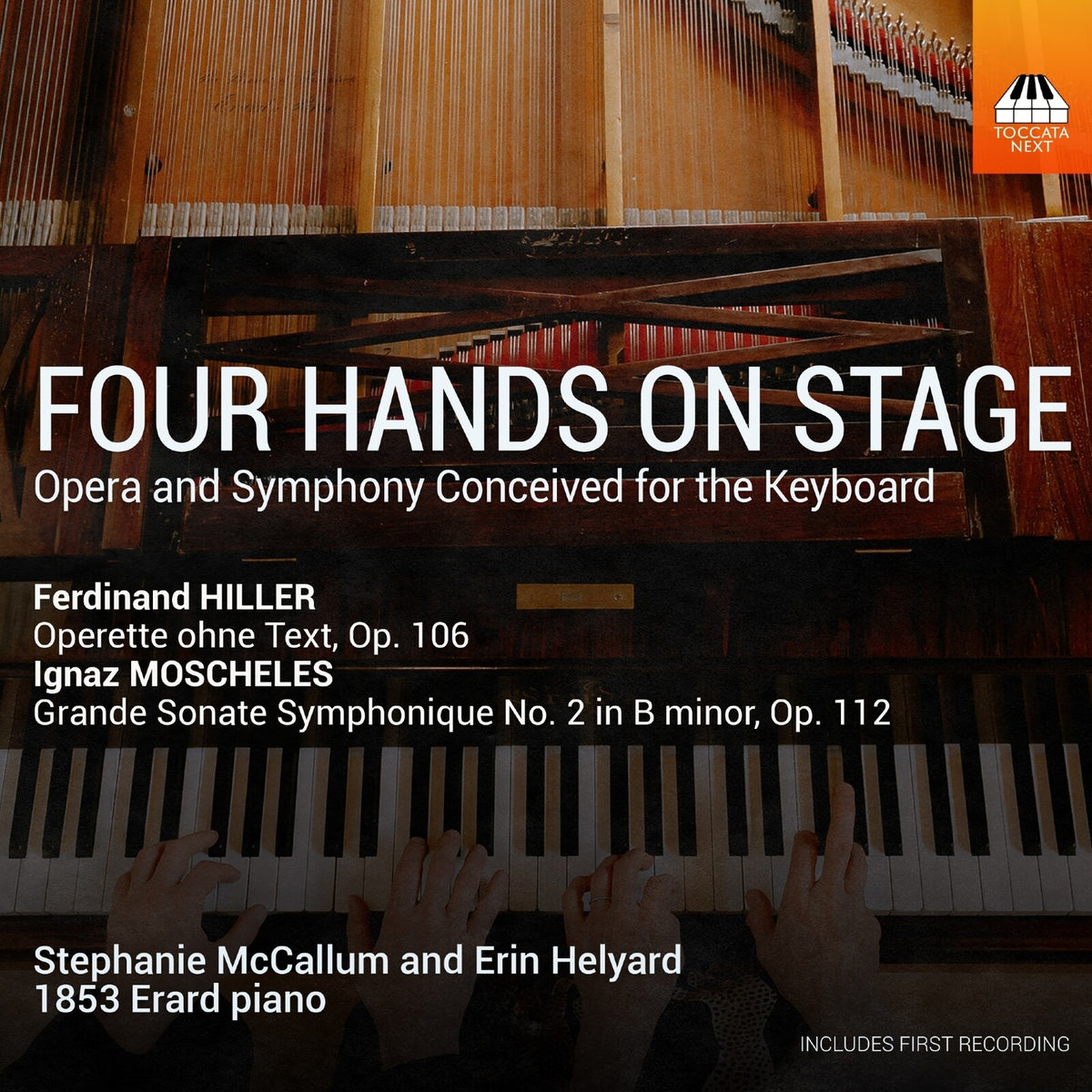 Stephanie McCallum; Erin Helyard - Four Hands On Stage - Opera and Symphony Conceived for the Keyboard - TOCN0042