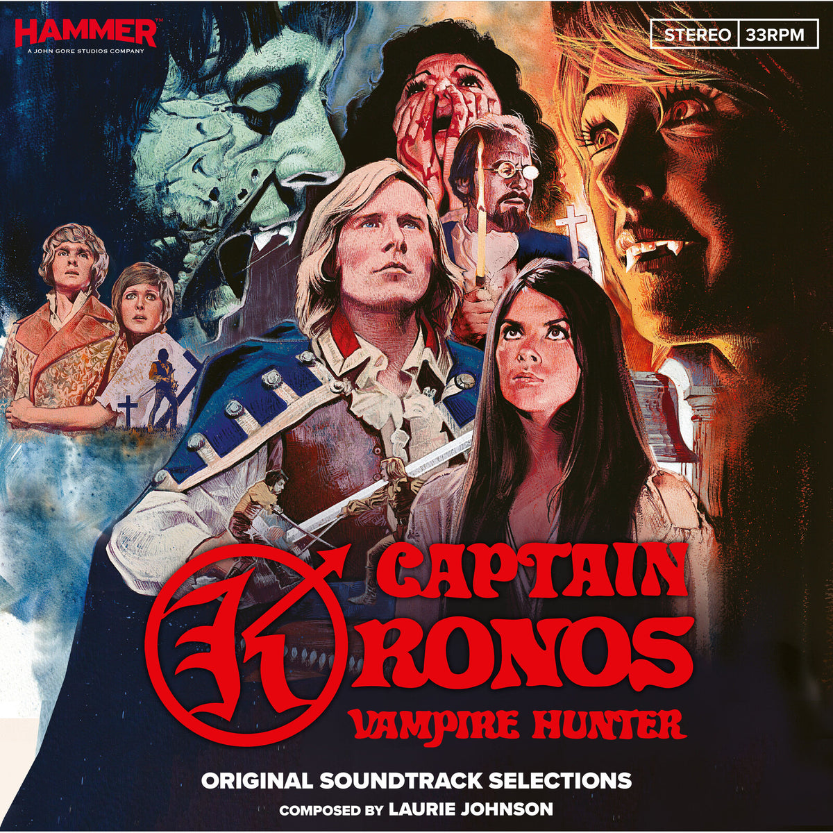 Laurie Johnson - Captain Kronos - Vampire Hunter - Original Soundtrack Selections - H74CK14