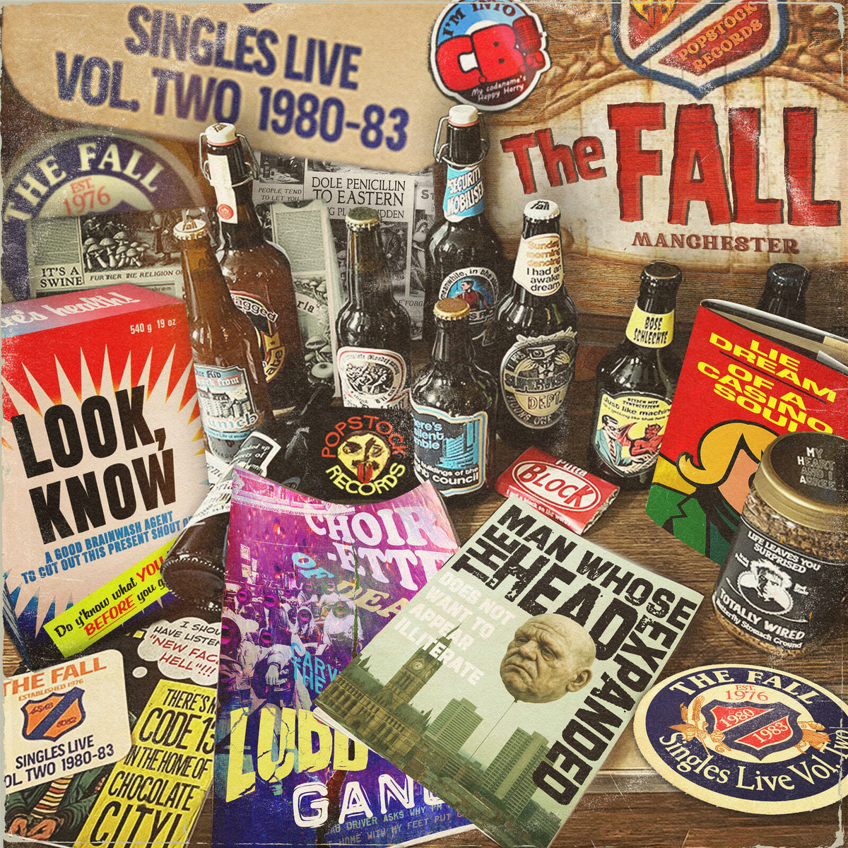 The Fall - Singles Live Vol.2: '80 - '83 - POP004CD