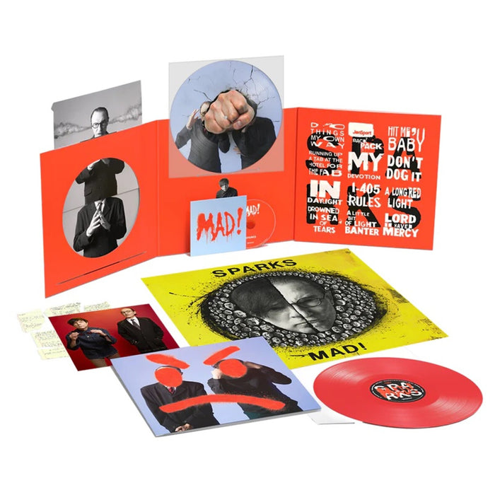 Sparks - MAD! (Deluxe Red LP) - TRANS850XD