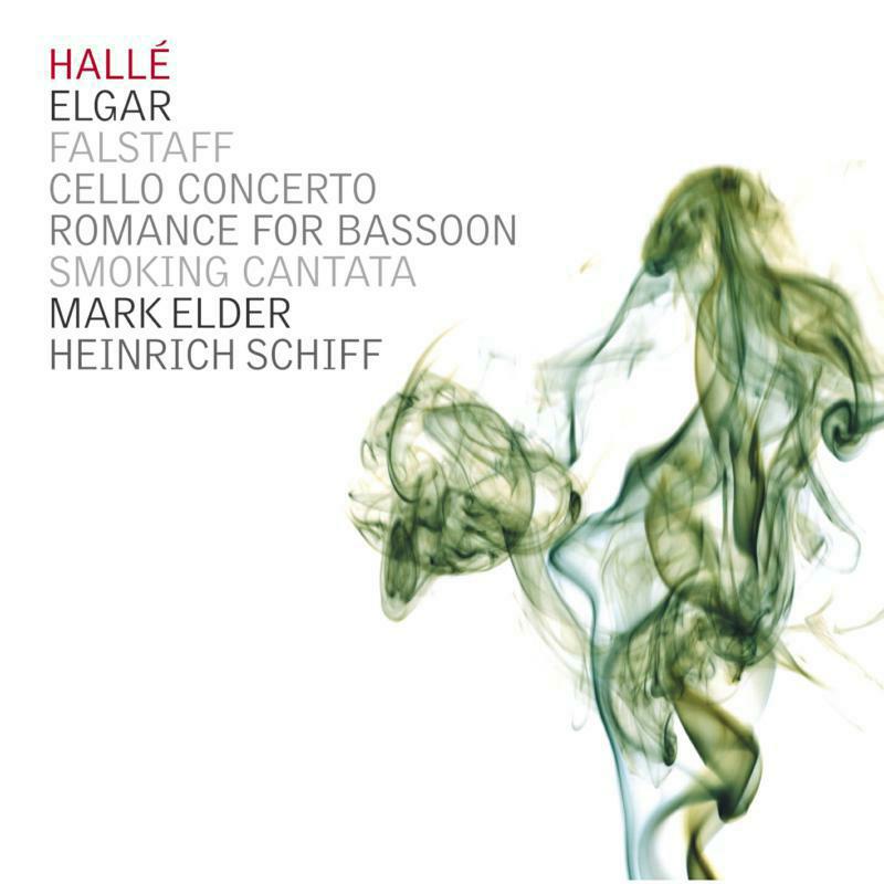 Heinrich Schiff/Halle/Elder - Edward Elgar: Falstaff, Cello Concerto, Romance for Bassoon, Smoking Cantata - CDHLL7505