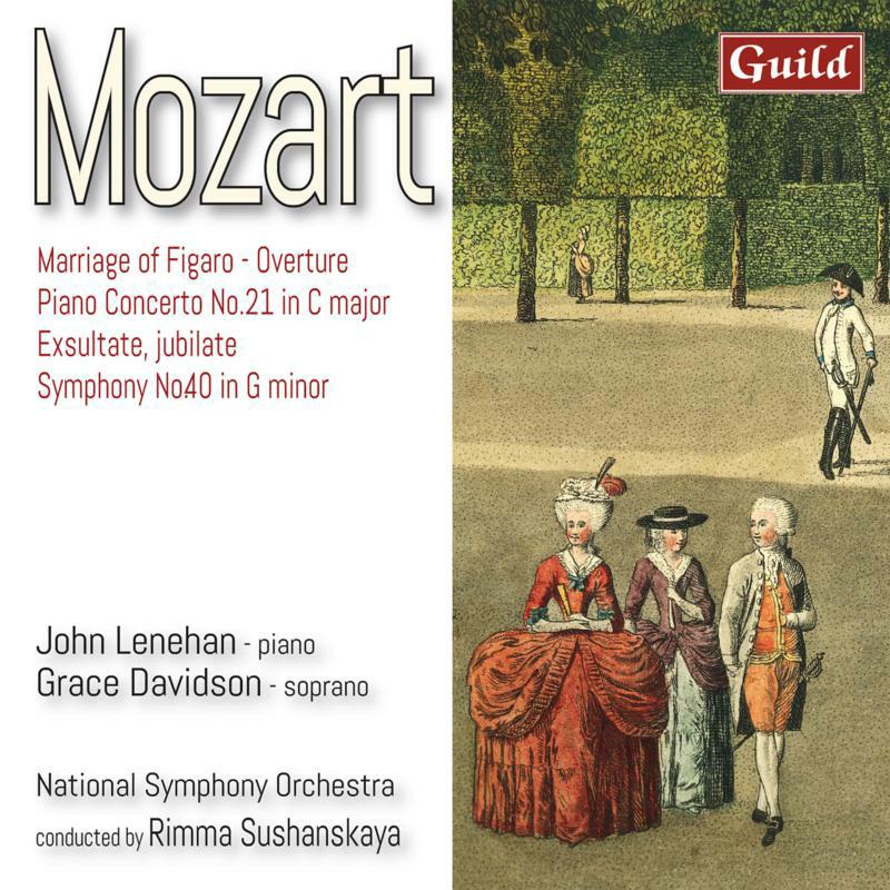 Nso/Lenehan/Davidson - Wolfgang Amadeus Mozart: Marriage of Figaro - Overture, Piano Concerto No. 21 in C major, Exsultate, jubilate, Symphony - GMCD7817