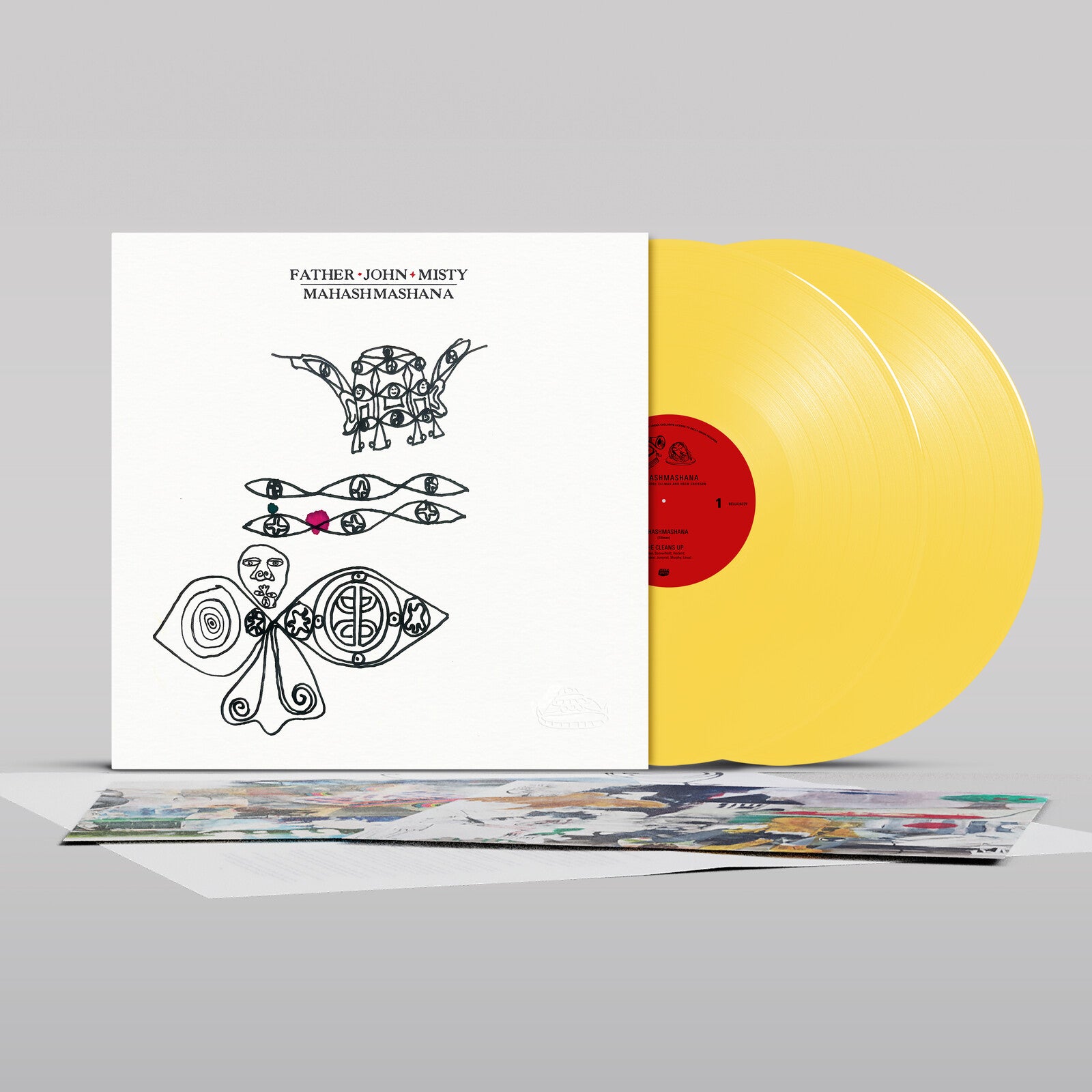 米2LP Father John Misty Mahashmashana SP1666 SUB POP /00660 Father John Misty - Mahashmashana (Blue Mashup Vinyl) - Pop