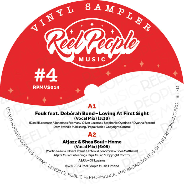 Various Artists - Reel People Music Vinyl Sampler : Volume 4 - RPMVS014