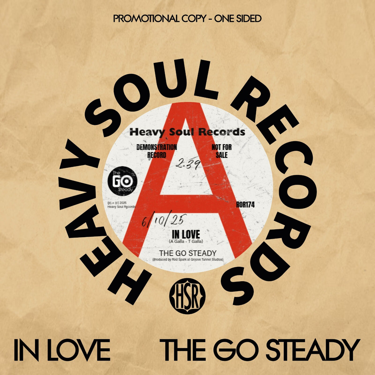The Go Steady - In Love - ROR174