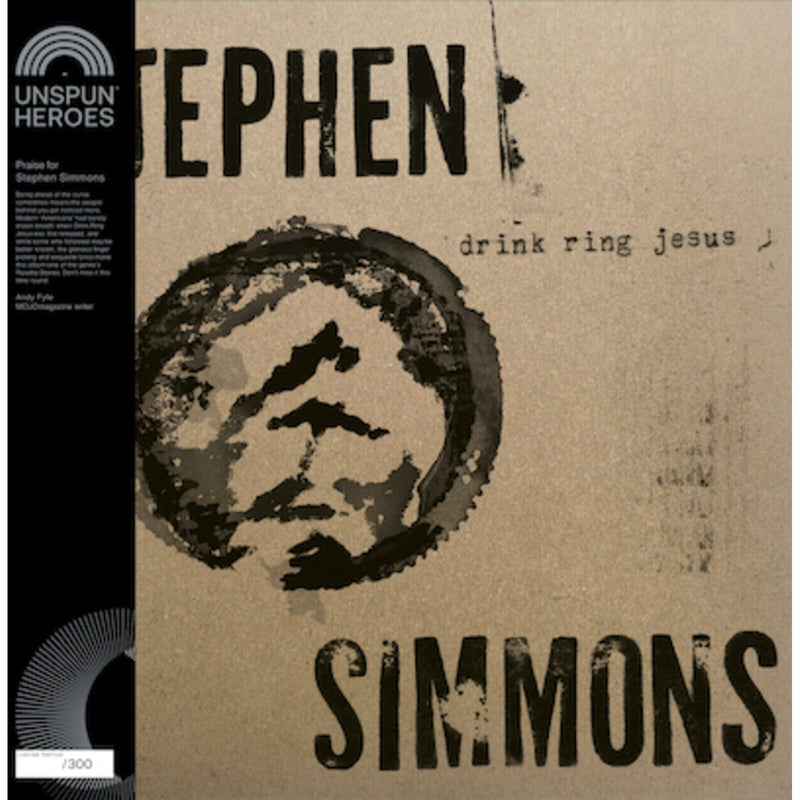 STEPHEN SIMMONS - DRINK RING JESUS - UNSPLP003