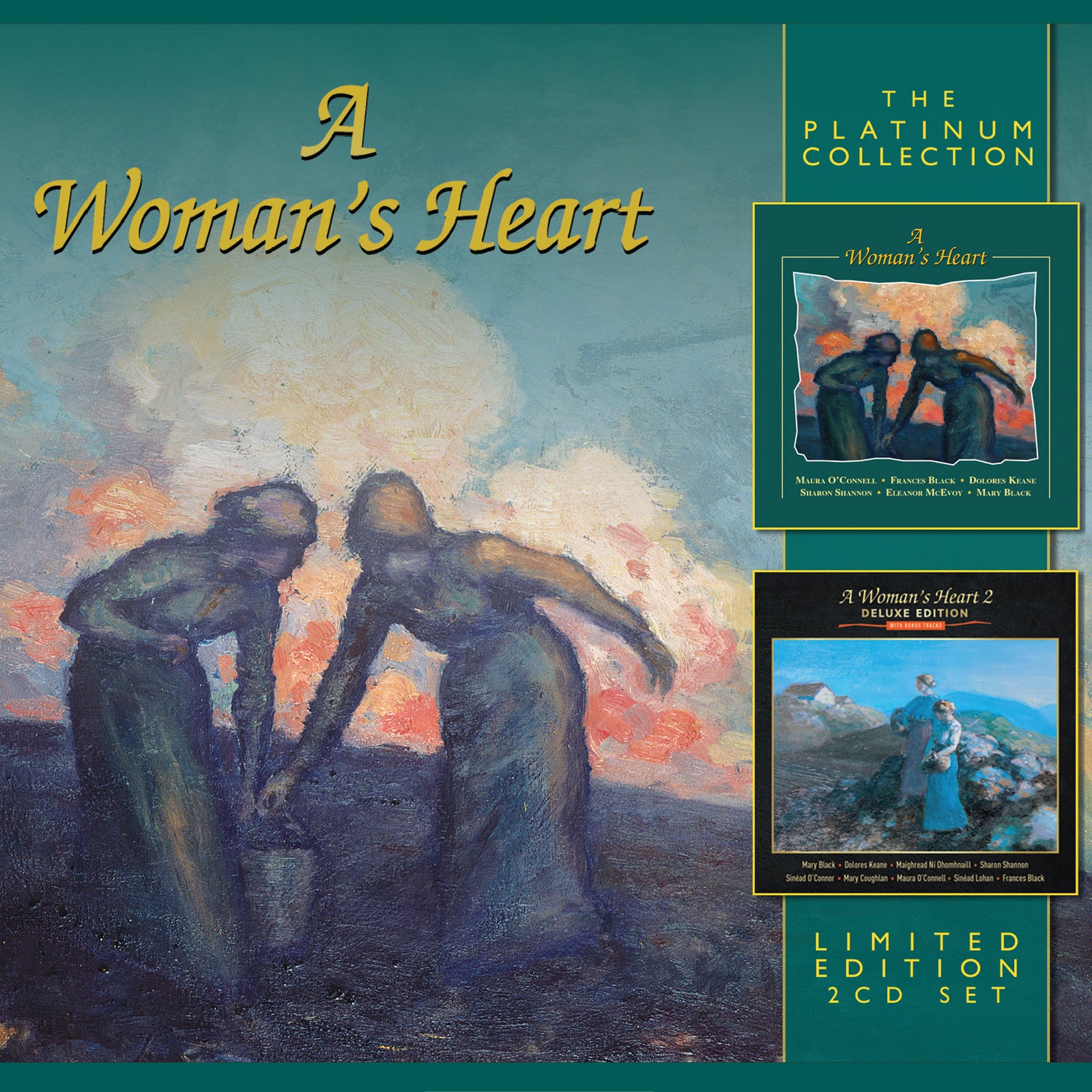 Various Artists: A Woman's Heart 1 & 2 - The Platinum Collection