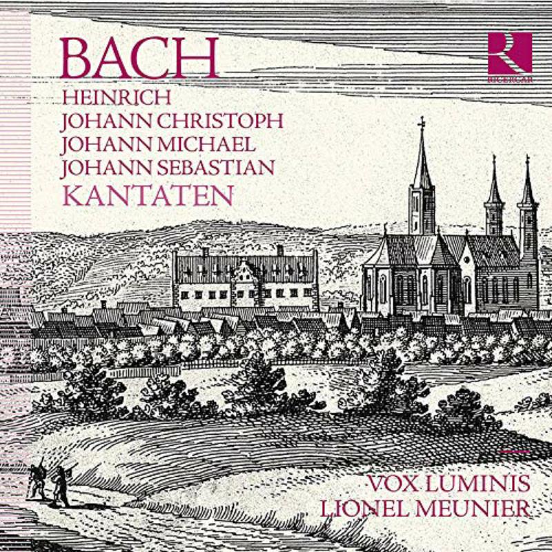 Vox Luminis; Lionel Meunier; Les Muffatti; Peter Van Heygen - Bach (Heinrich; Johann Christoph; Johann Michael; Johann Sebastian): Kantaten - RIC401