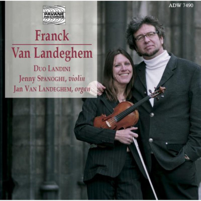 Spanoghe/van Landeghem - Sonatas for violin and organ - ADW7490
